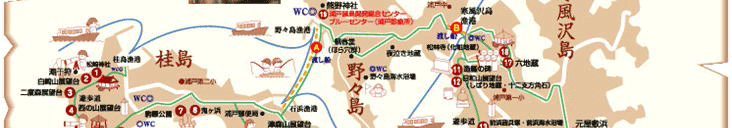 浦戸諸島ハイキングコース
