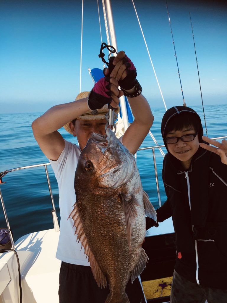 釣果情報　８月　一回目　　　～タイ・アイナメ・太刀魚・ヒラメ・仙台湾・金華山～