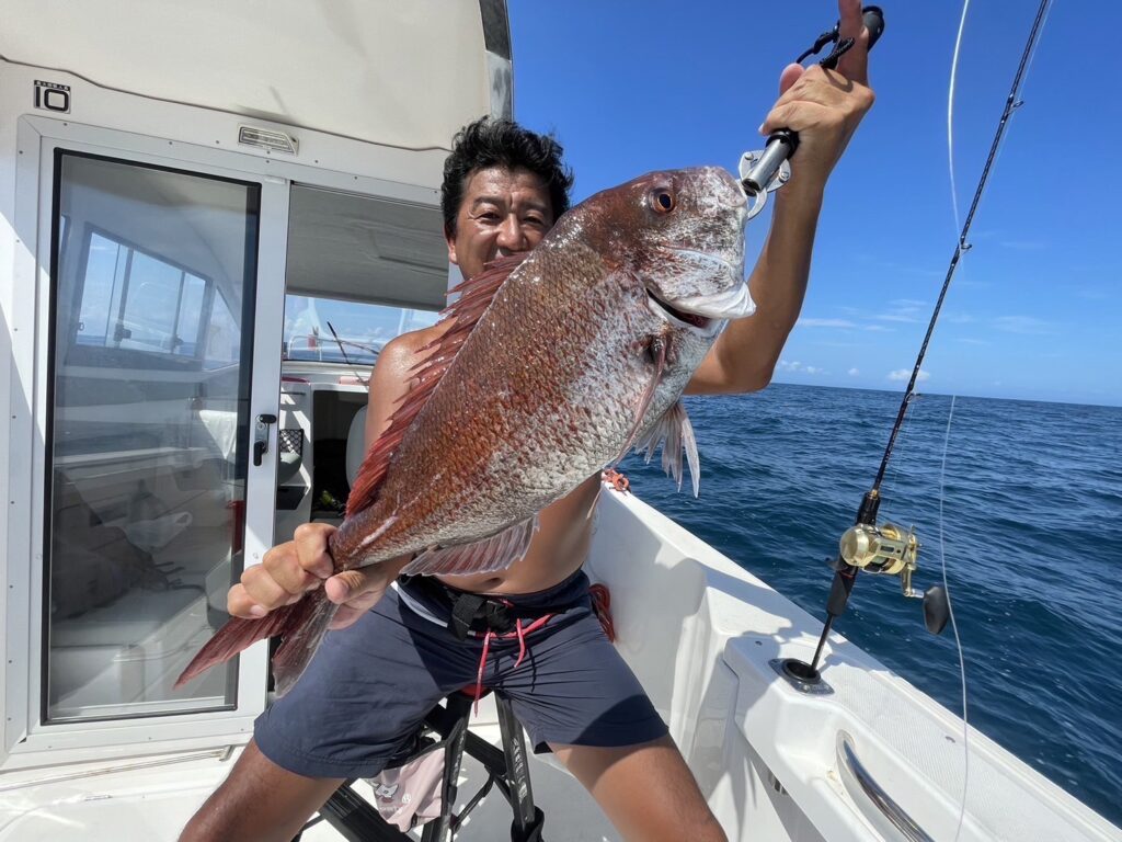 ９月釣果情報　　　　～タイ・カンパチ・アイナメ・仙台湾・金華山～